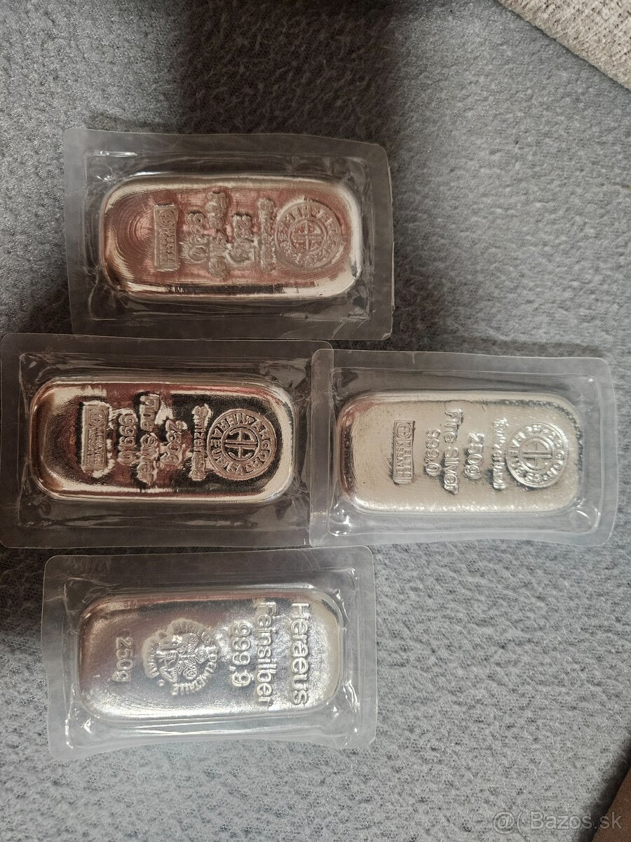 Strieborne tehlicky - 5