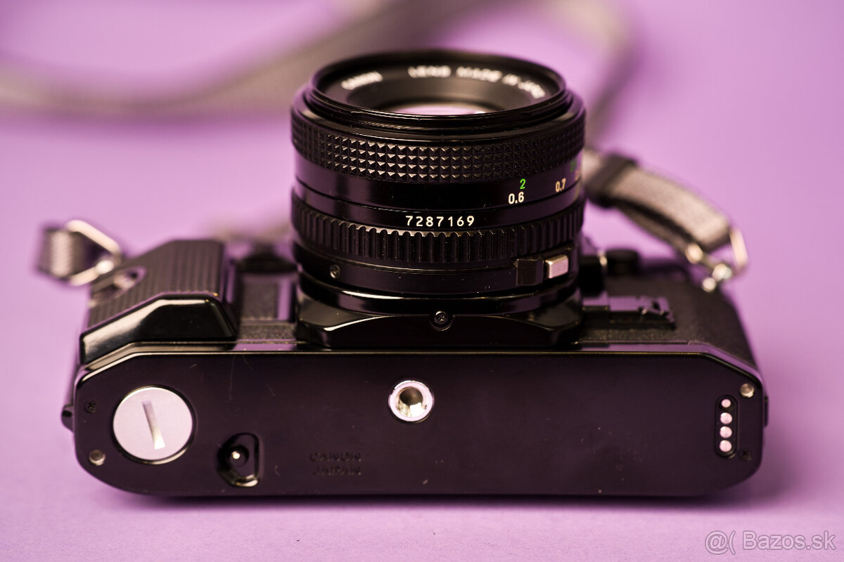 Canon A1. FD 1:1.8/50mm - 5