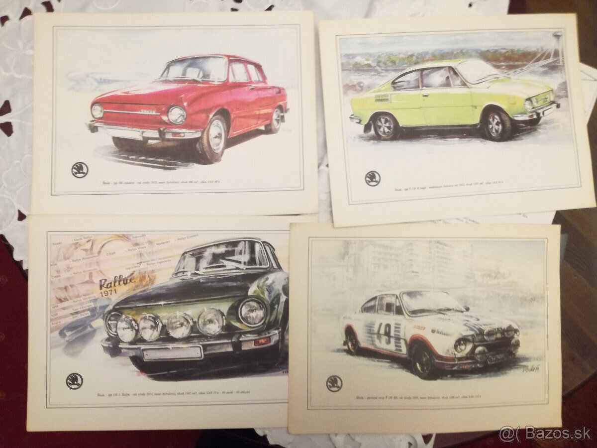 KRESLENÉ MODELY škoda - 5