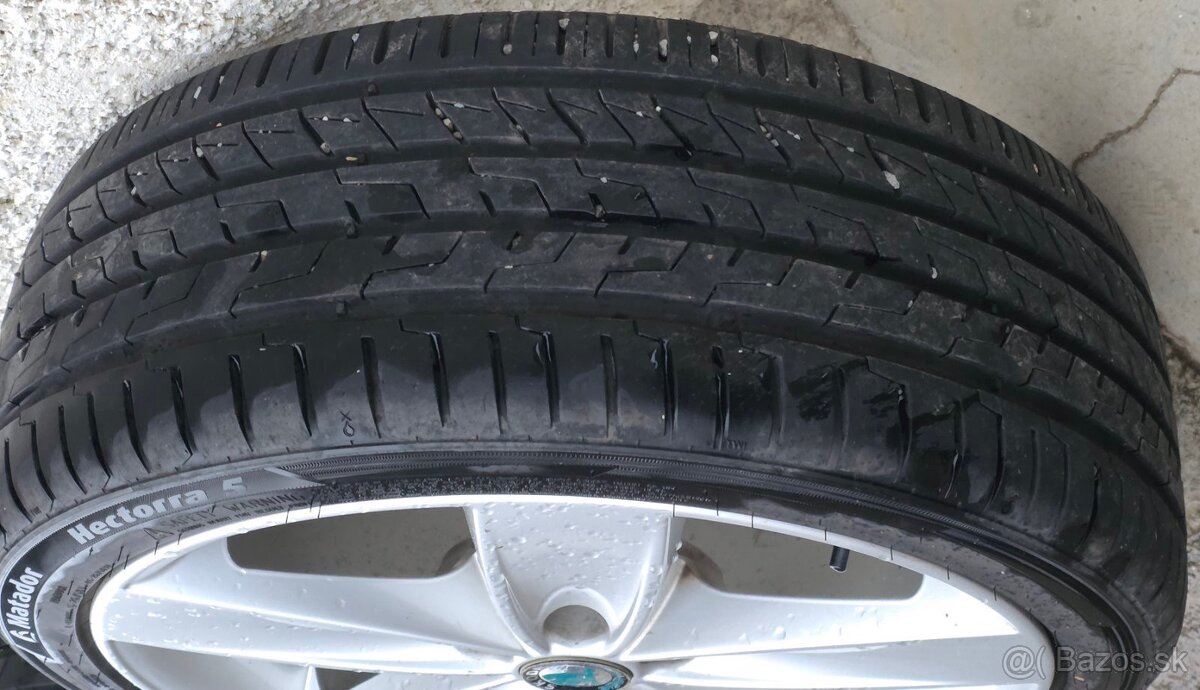 Letná sada kolies 5x100 R17 VW BOAVISTA - 5