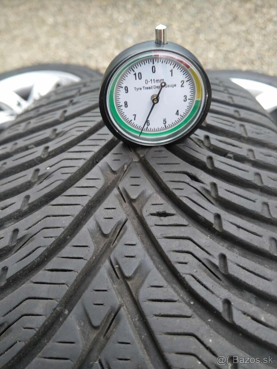 Alu 5 x 114,3 R 16 + zimné 215/65 R16. - 5