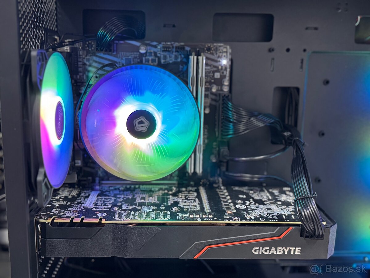 🟢 Predám desktop PC – i5 10400 / 16GB RAM / GTX 1080 /W11 - 5