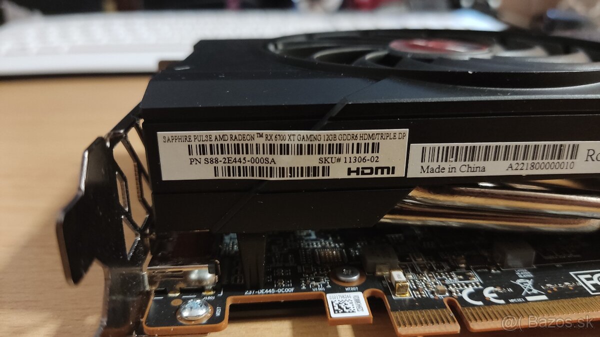 Sapphire Pulse RX 6700 XT 12GB – Top stav - 5