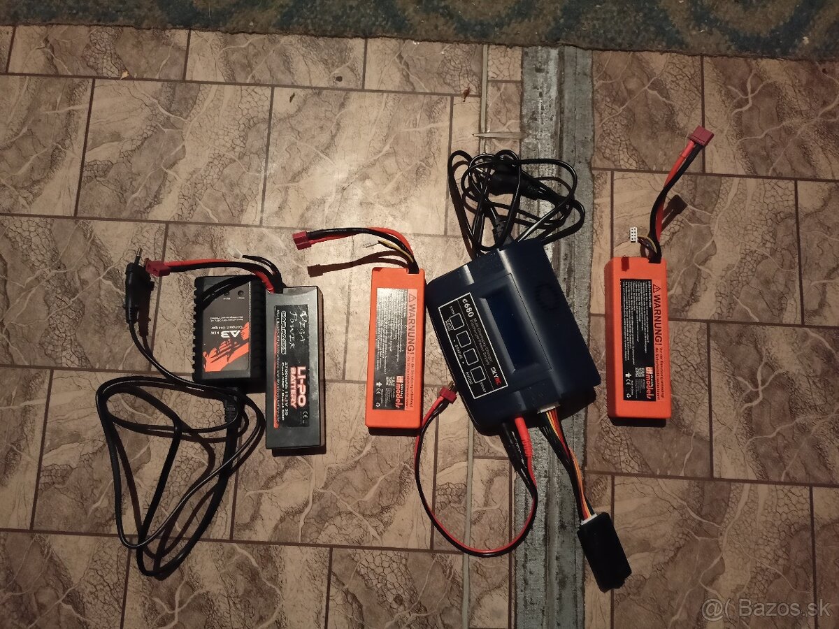 Himoto Mega Mayhem Brushless RC RTR modrá 1:8 - 5