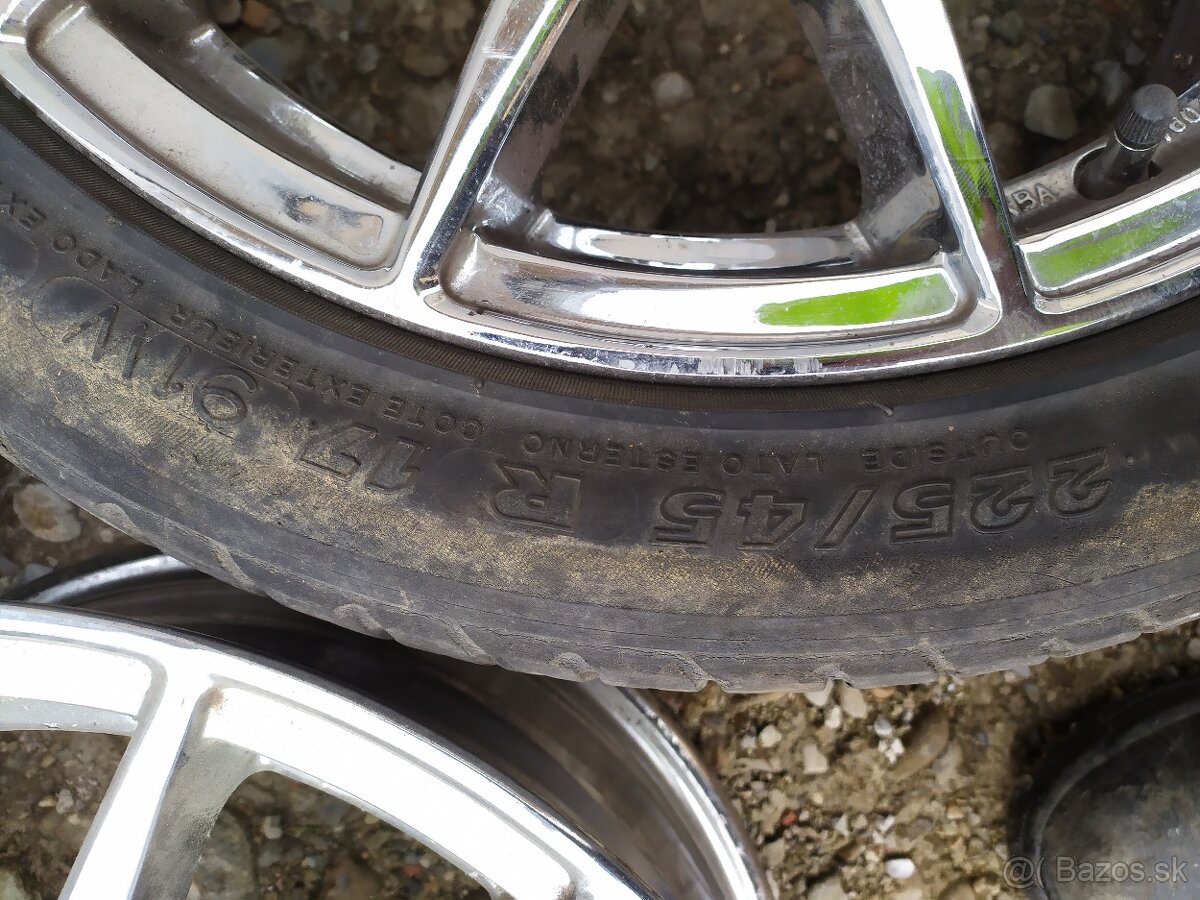 elektrony 17" 5x112 chromove - 5