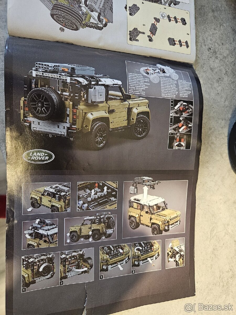 Technic Land Rover Defender - 2573 dielikov - 5