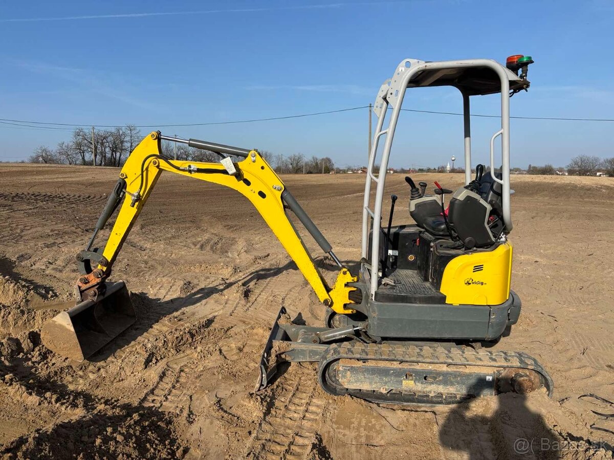 Minirýpadlo Wacker Neuson EZ17 - 5