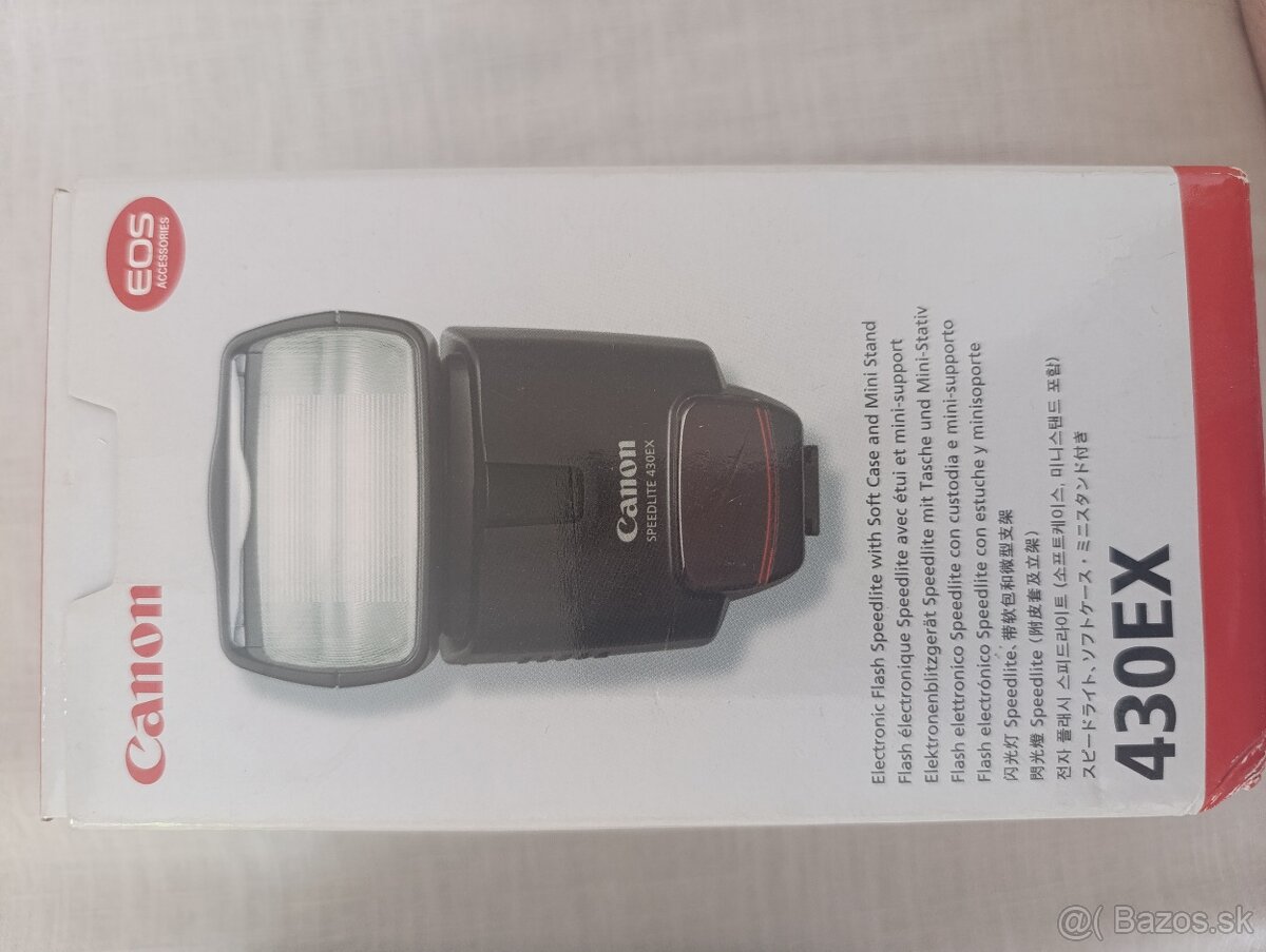 Blesk Canon speedlite 430 EX - 5