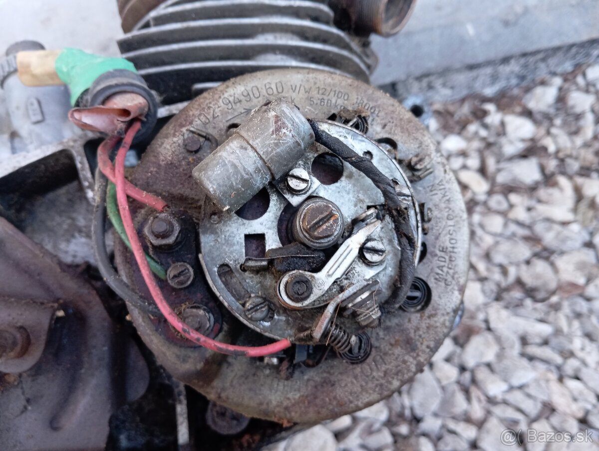 Predám motor na čz 175/501,502,505 skúter, prasa - 5