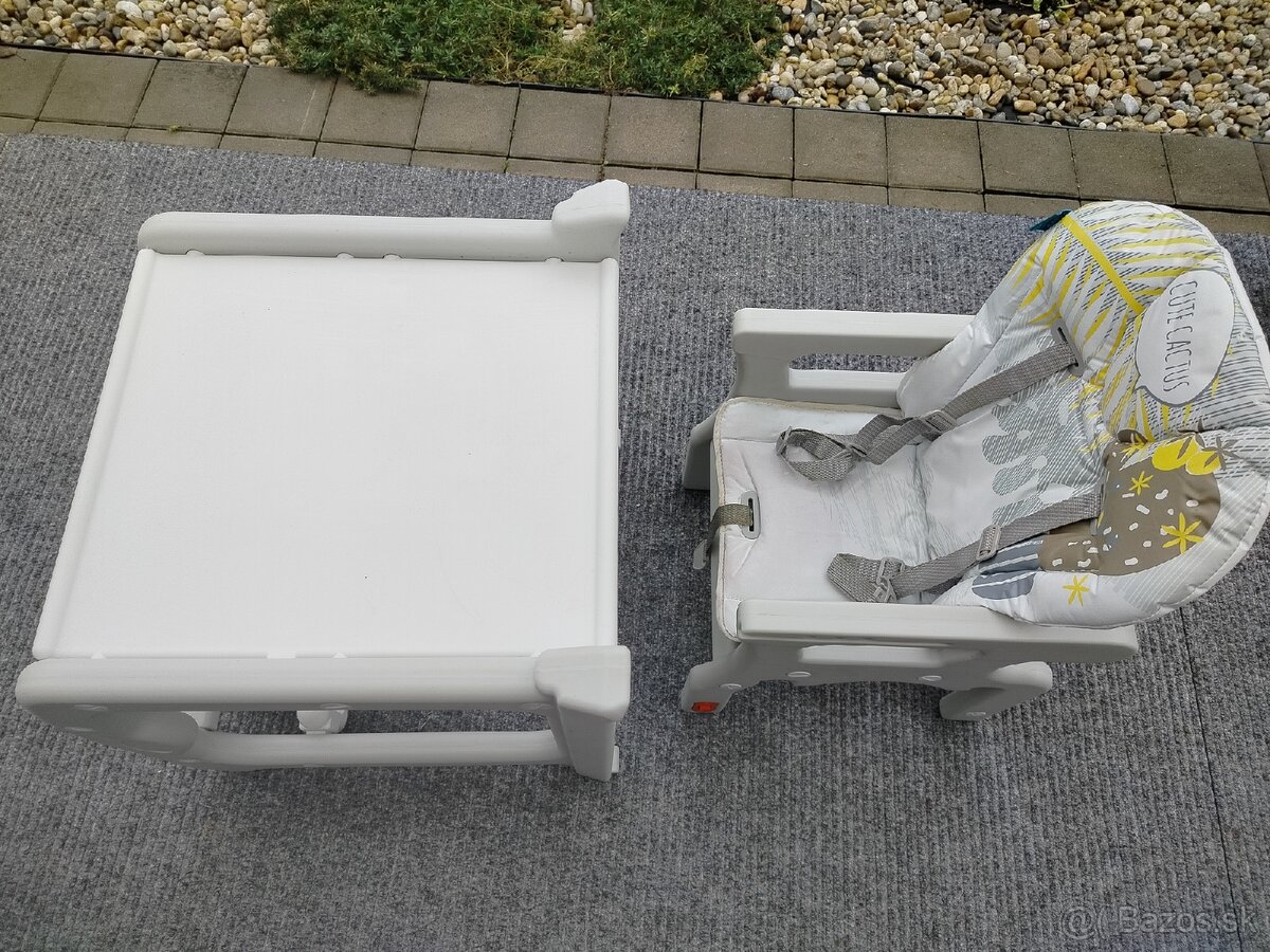 Detská jedálenská stolička 2v1 - 5