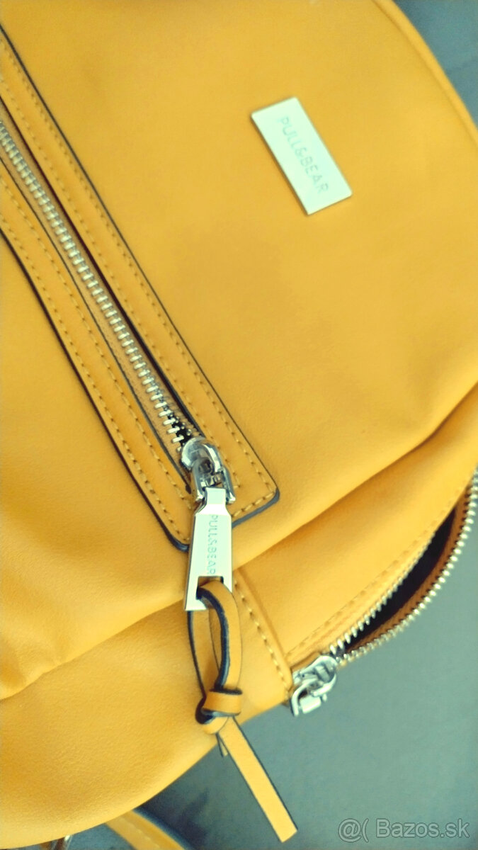 kožený batoh nielen do mesta zn. pull&bear - 5