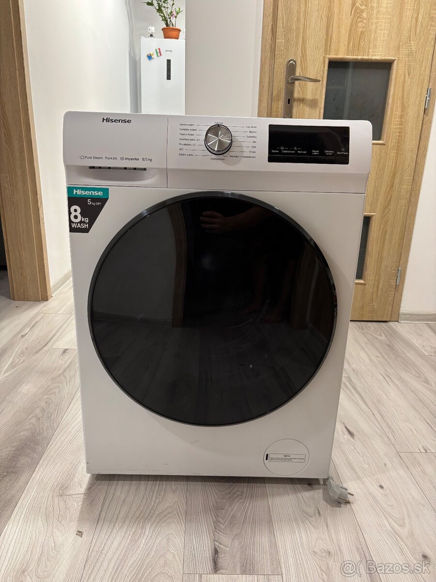 Práčka so sušičkou biela - 5