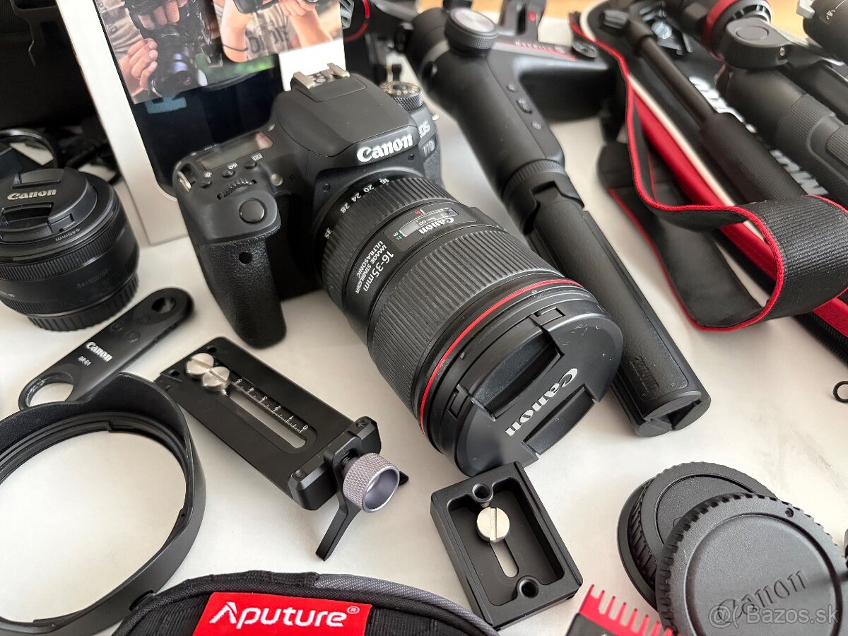 Predám Canon EOS 77D s kompletnou výbavou. - 5