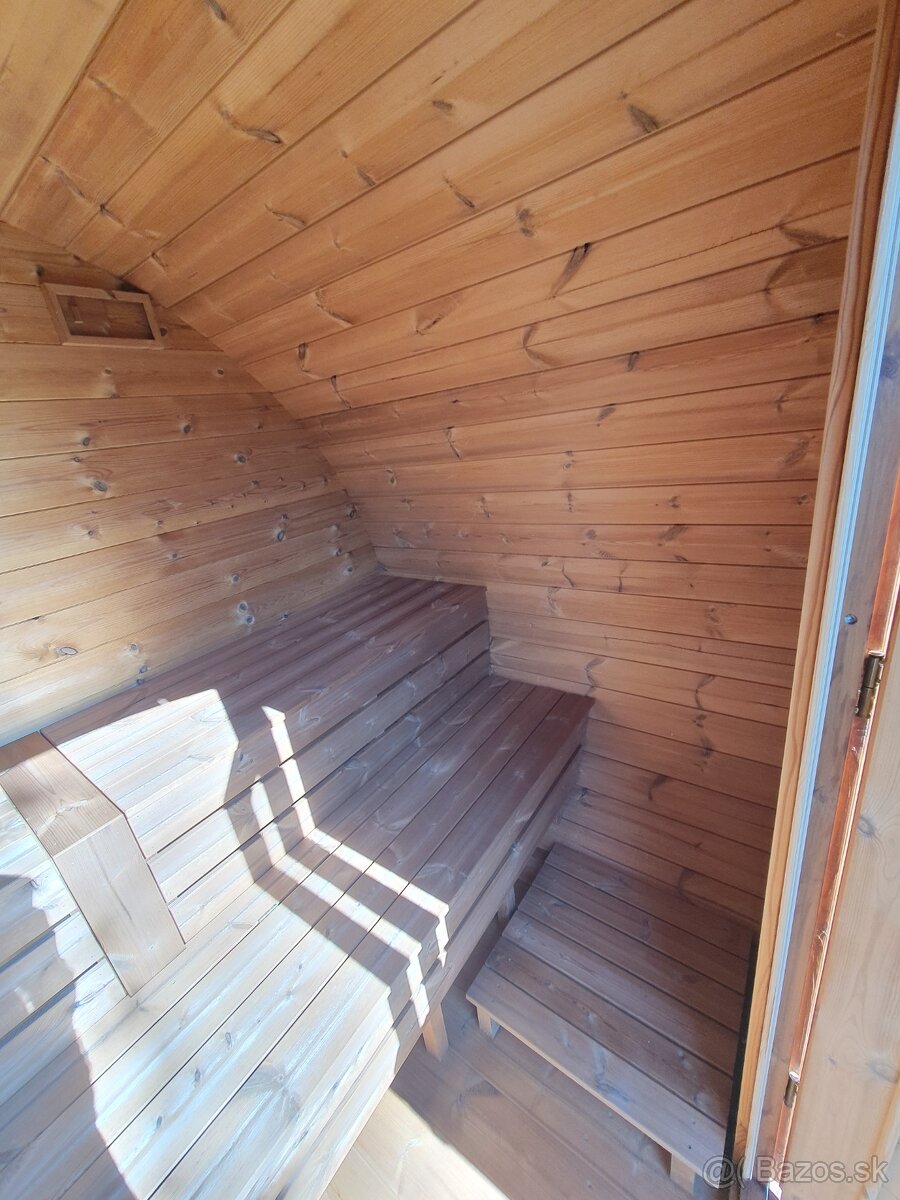 Sauna ŠMOLKO - termodrevo (odber ihneď) - 5