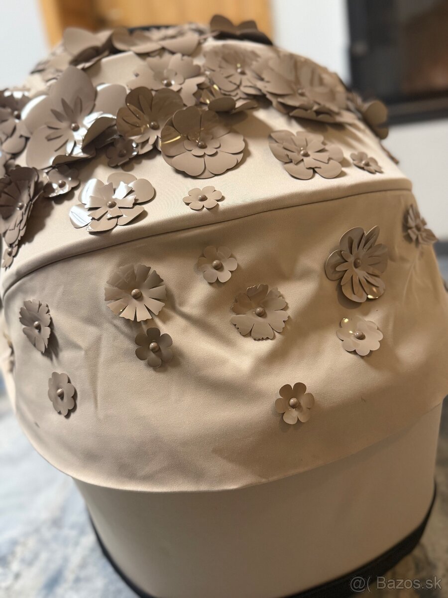 Vanička Simply flowers beige - 5