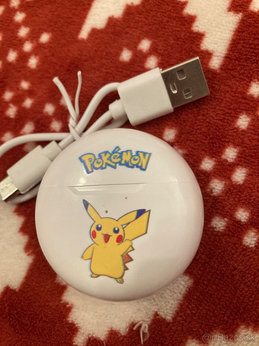 Nové detské bezdrôtové slúchadlá Pokémon Pikachu - 5