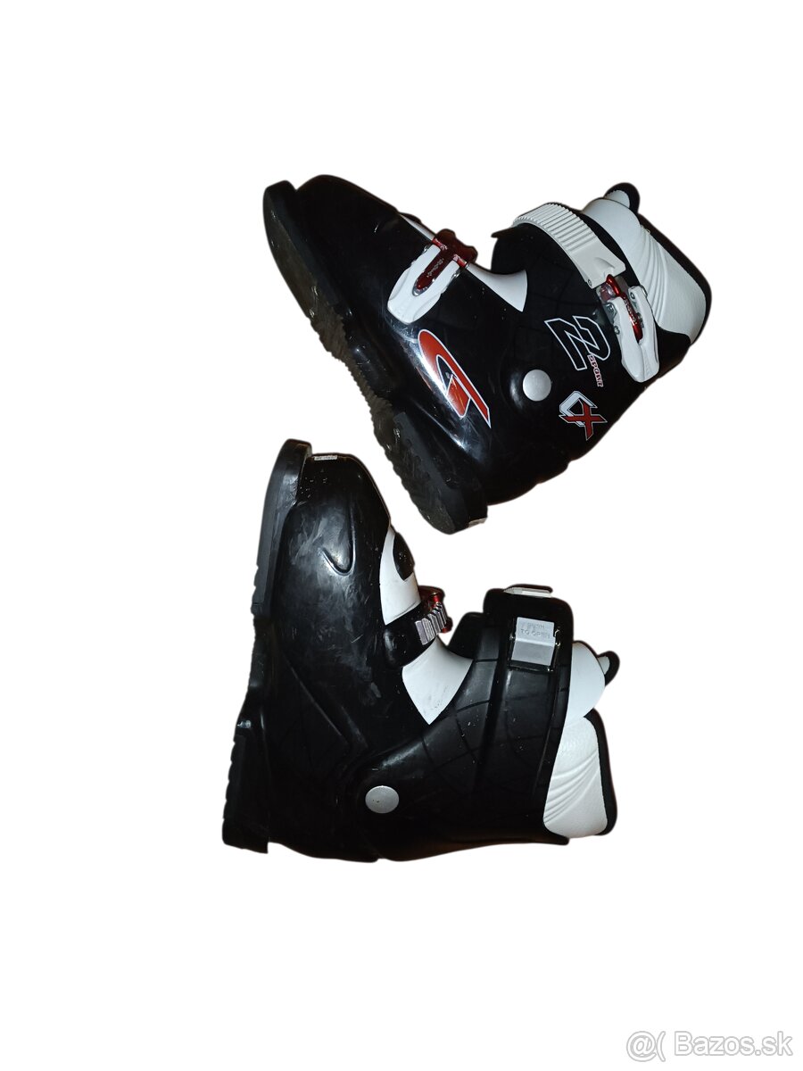 Detské lyže 100 CM Atomic Race 8 a lyžiarky Dalbello 262mm - 5