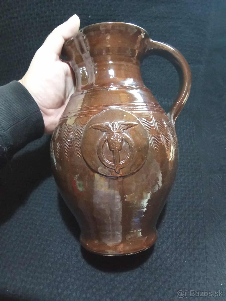 CSLA Letectvo dzban+capica kpt.letectva RRR -dar od MNO .CSR - 5