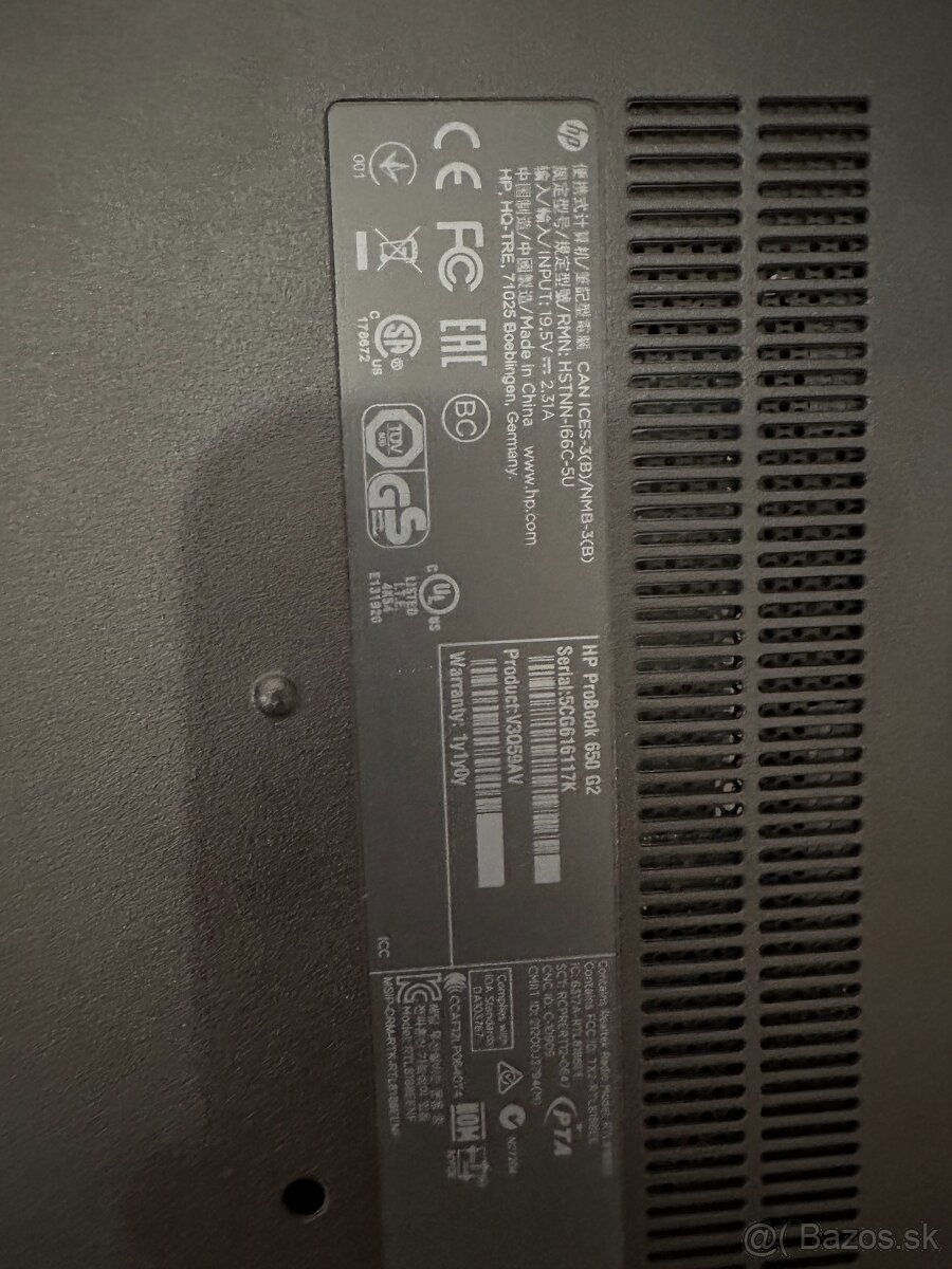 Notebook HP ProBook 650 G2 - 5