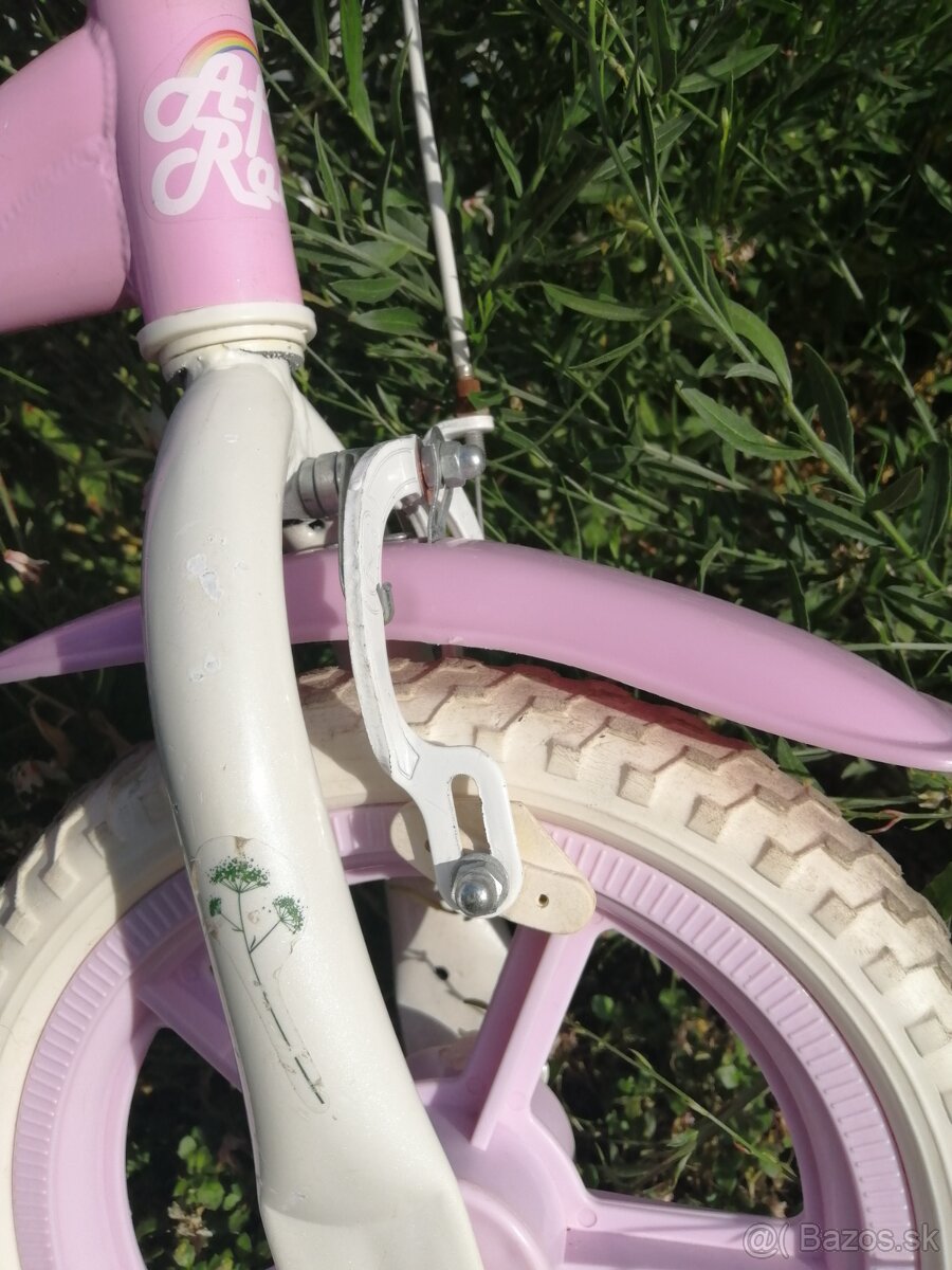 Roztomilý ružový bicykel pre dievčatko - 5