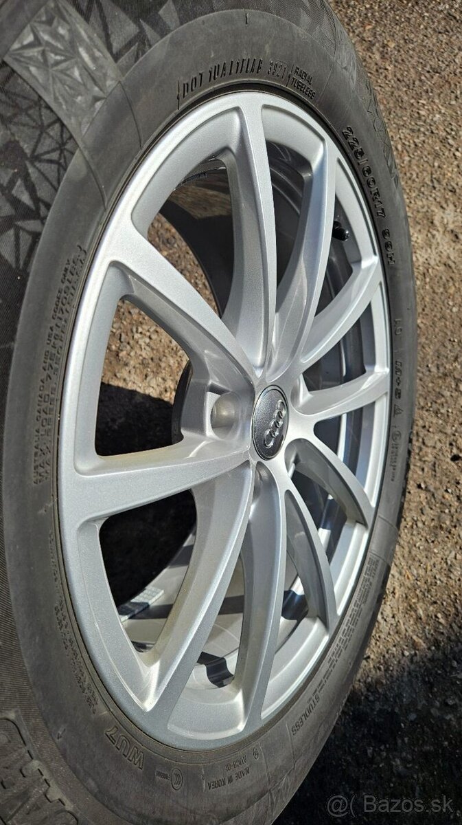 Alu kola originál Audi A4 / A6 C8 R17" Prodám - 5