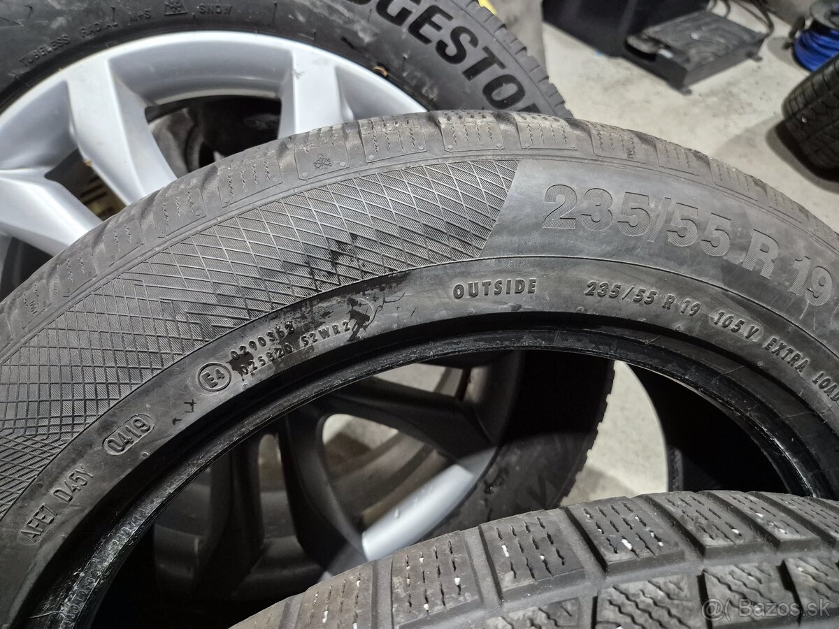 Pneu 235/55 R19 zimne continental - 5