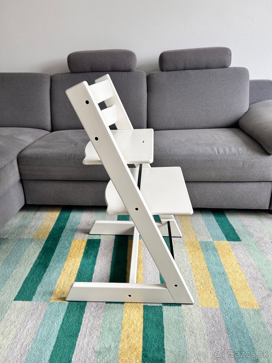 Stokke Tripp Trapp stolička - biela farba - 5