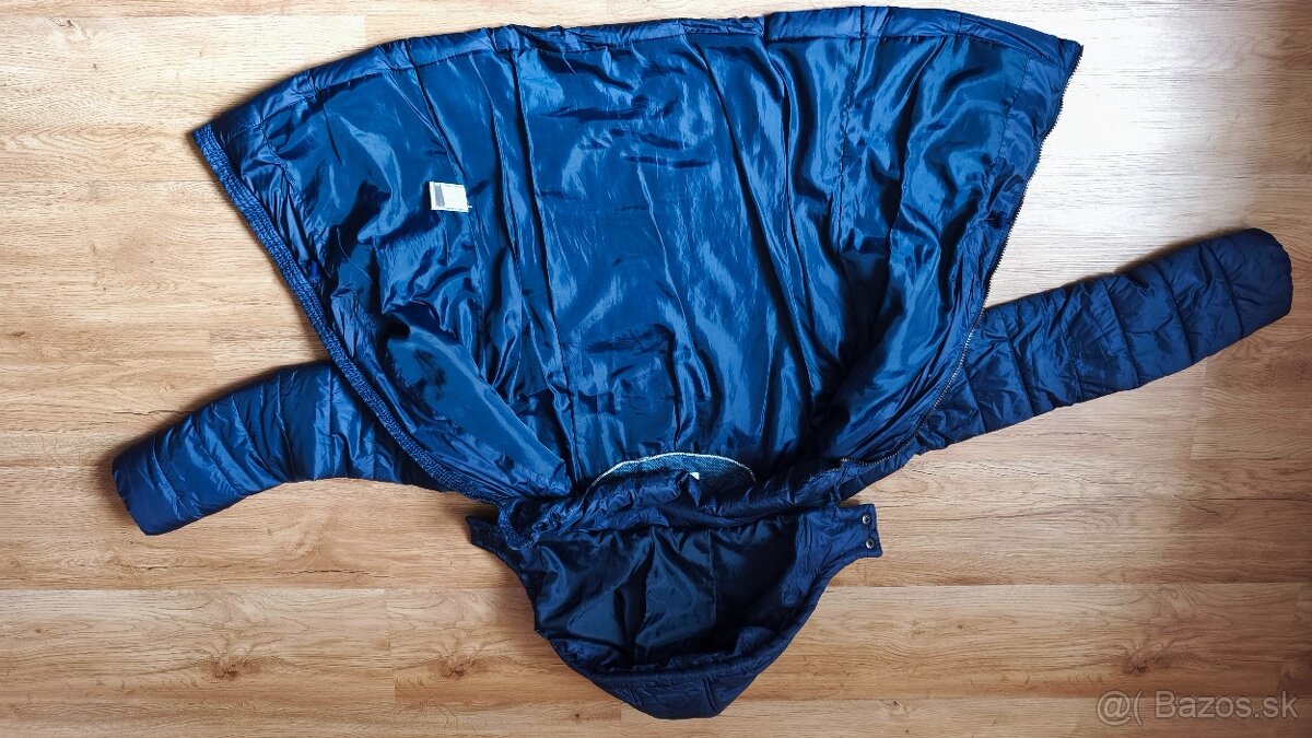 Dámske slivkovomodrá bunda - 5