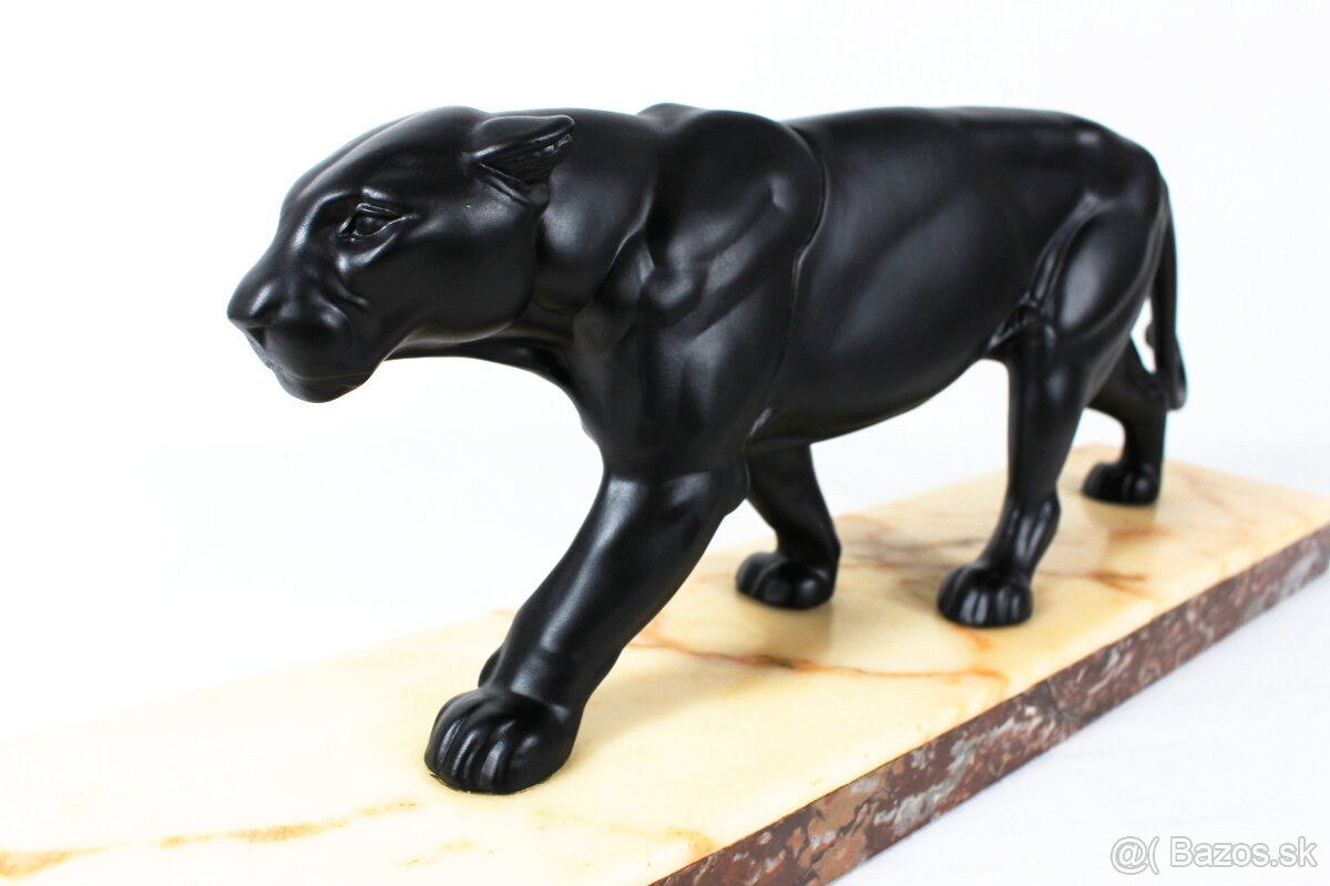 art deco skulptúra,Alexandre Ouline - 5