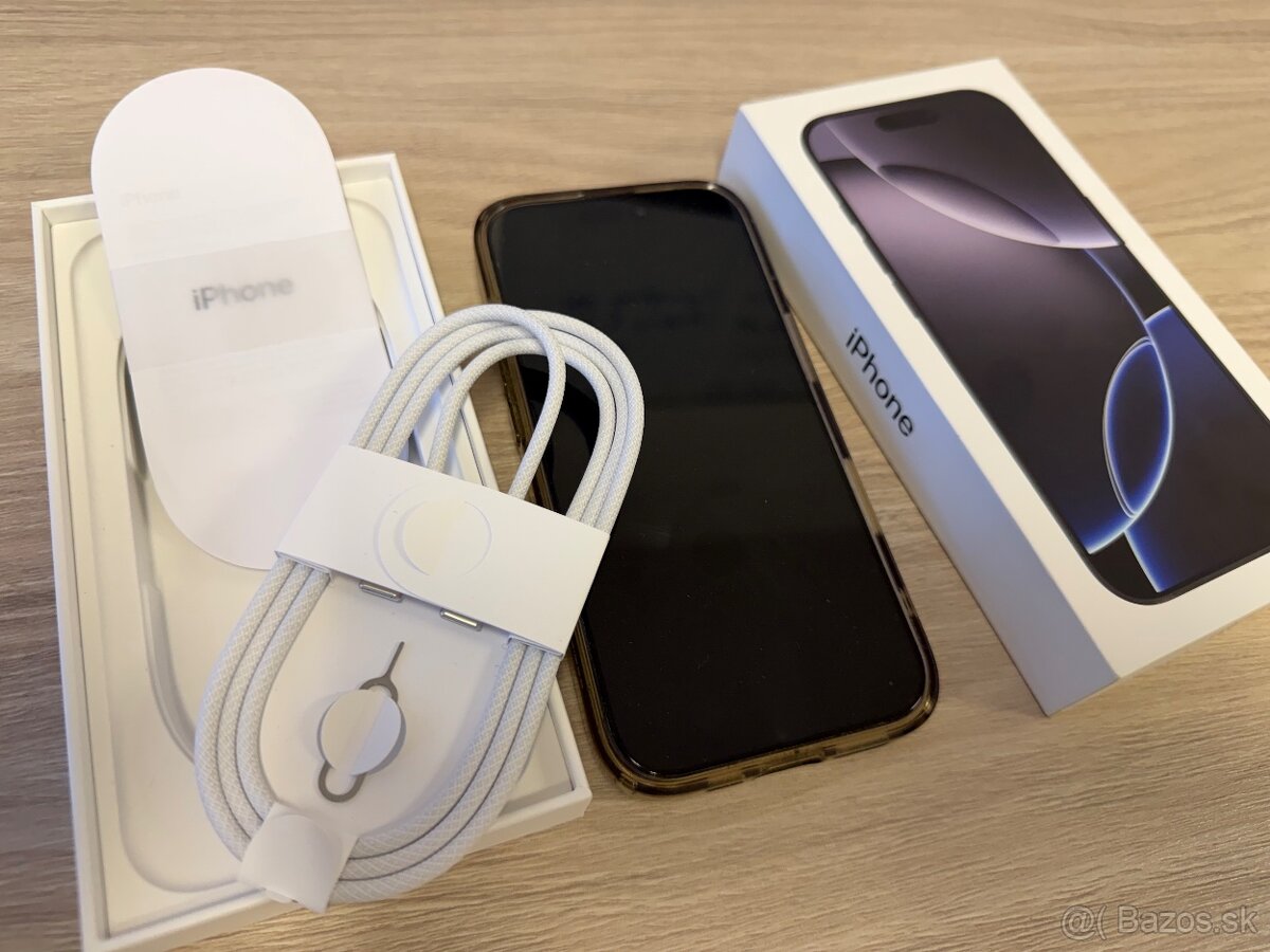 Apple iPhone 16 Pro 128GB Black Titanium - 5