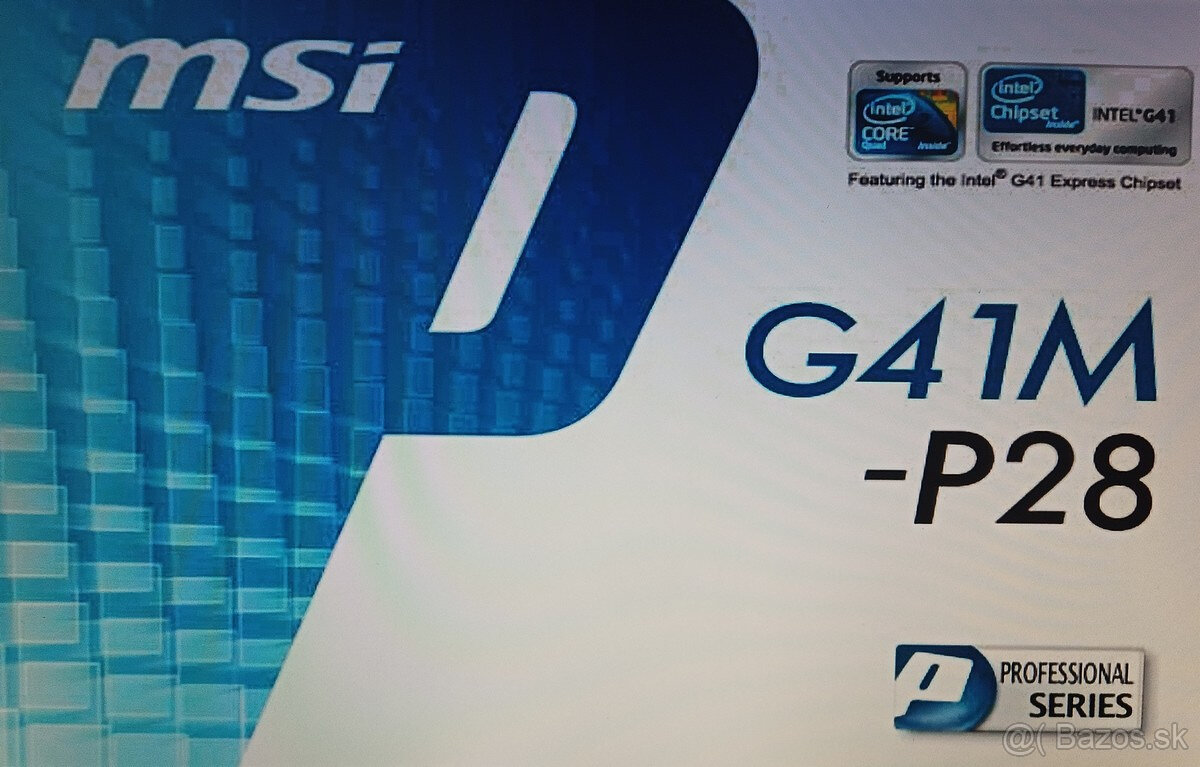 MSI G41M-P28 Core 2 Quad Q8200 (2.33GHz), 8GB DDR3 1333MHz - 5