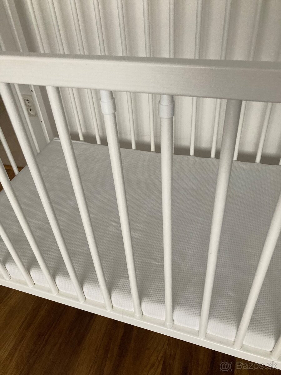 Detská drevená postieľka Drewex - 5