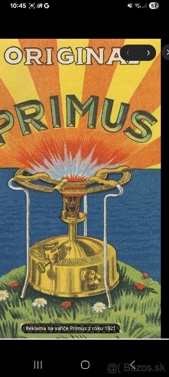 Predám starší švédsky varič./ 1921/ - 5