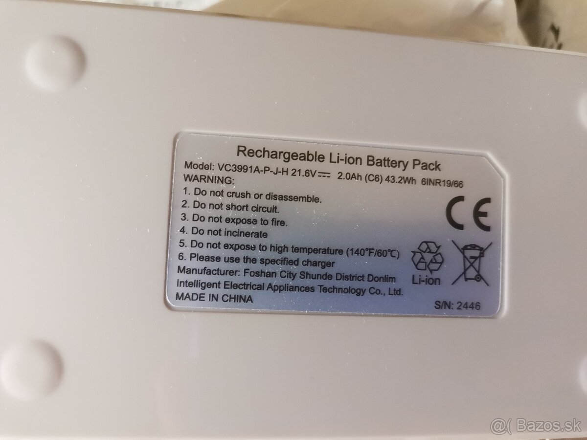 Aku vysávač Philips XC2011/01 - 5