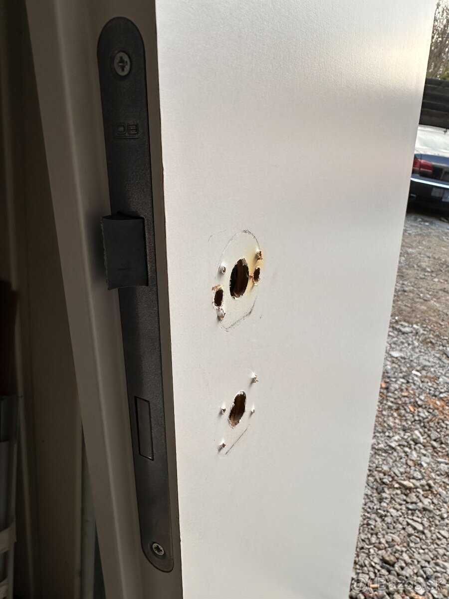 Interiérové dvere biele 60 ľavé - 5