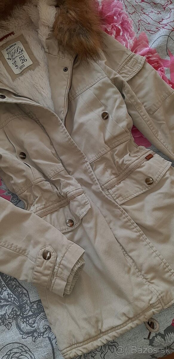 Parka podšitá plyšom Pull&Bear S - 5