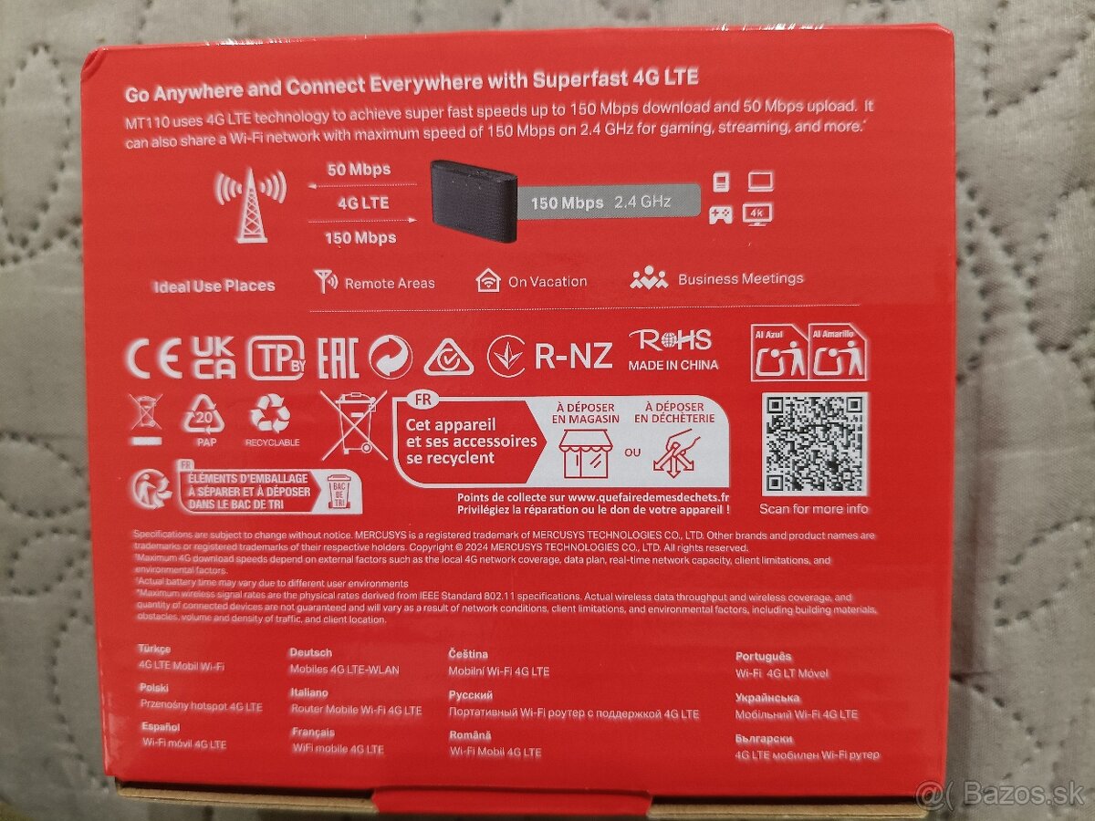 MERCUSYS 4G LTE Mobile WI-FI MT110 - 5