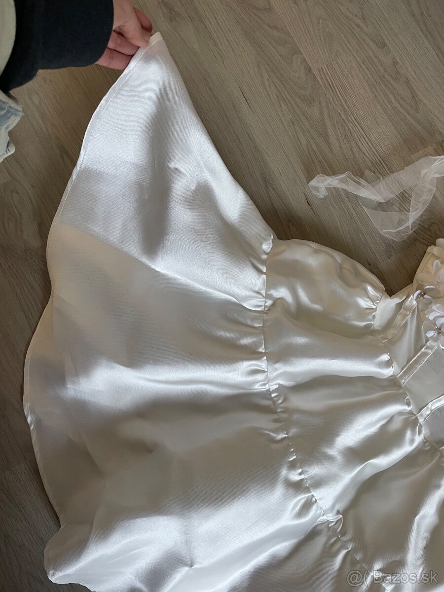 Svadobne mini šaty - 5