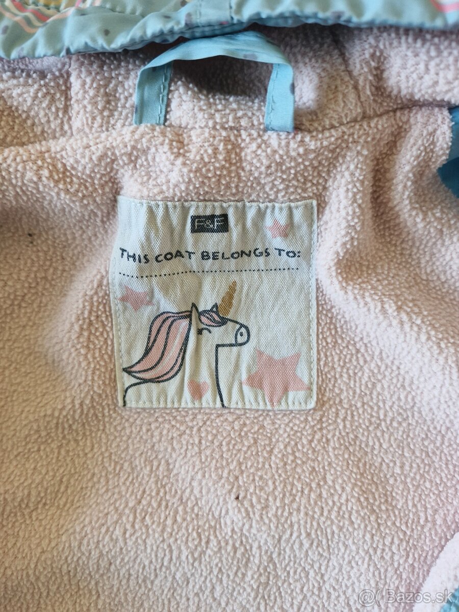 Krasna jarna bundicka F&F 12-18mes - 5