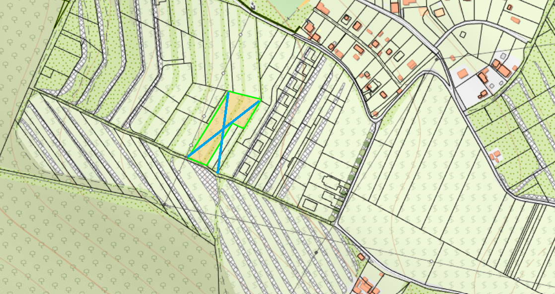 Pozemok 3563 m2 v krásnom a tichom prostredí hneď pod lesom - 5