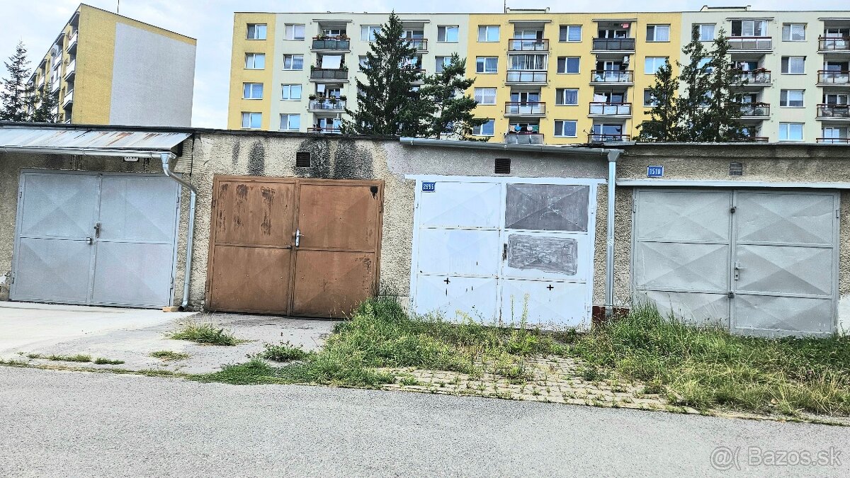 Murovaná garáž - Bajkalská ulica, sídlisko III, Prešov - 5