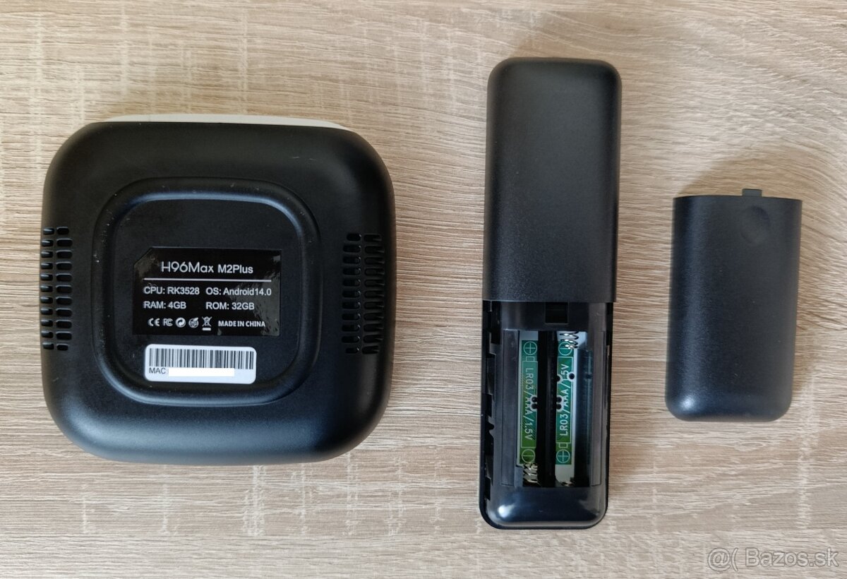 Android TV Box H96 Max M2 Plus (4GB/32GB) s BT ovladacom - 5