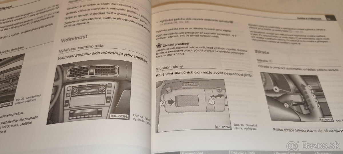 Škoda Superb 1 - příručka - návod k obsluze - 5