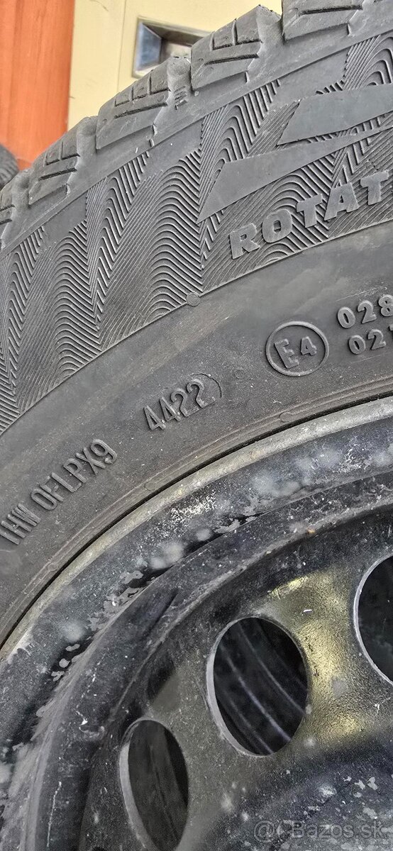 Zimné pneumatiky 195/65 r15 (2xMatador nordica+2x Sibirsnow) - 5