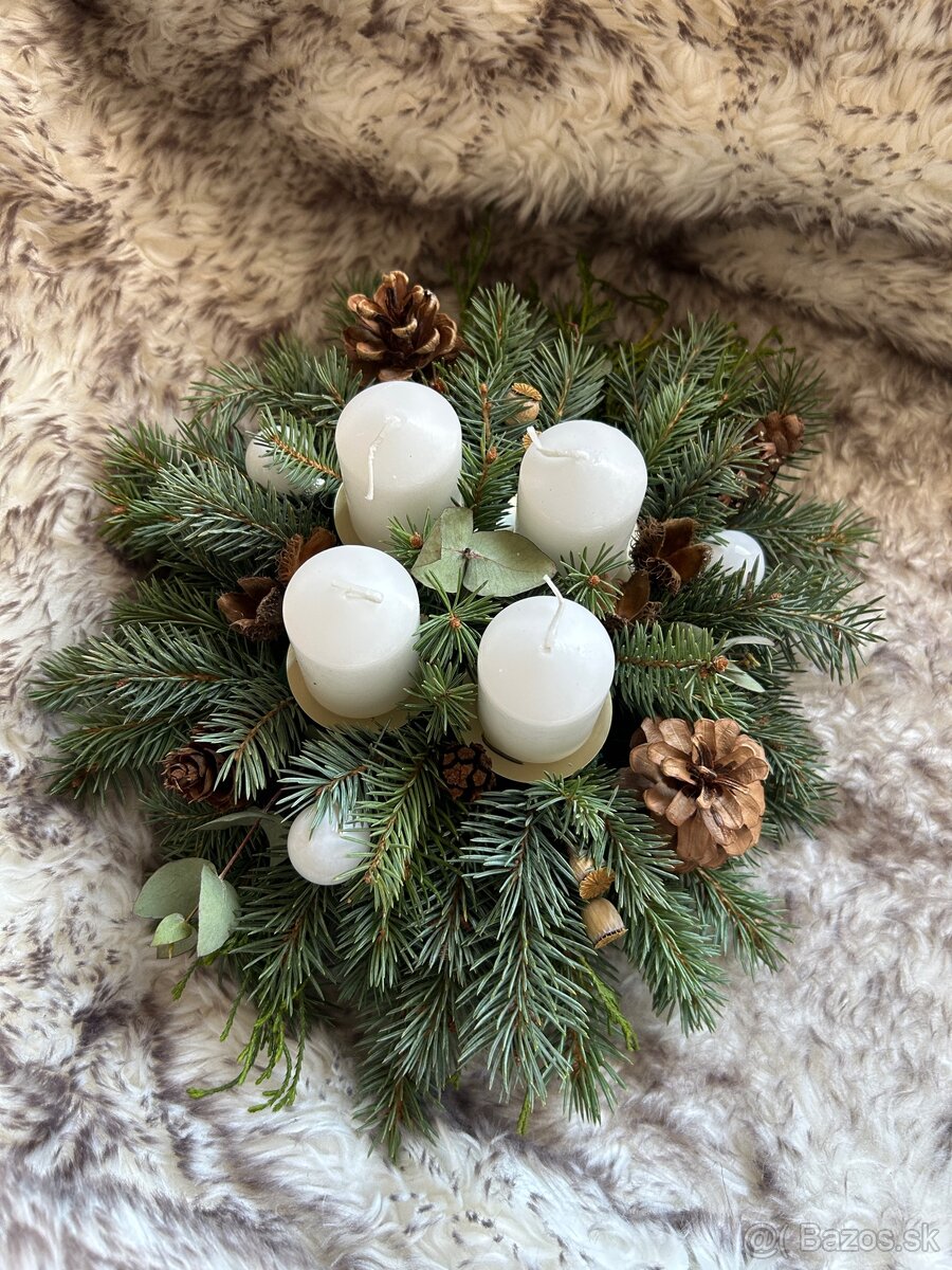 Adventný veniec (živý) - 5