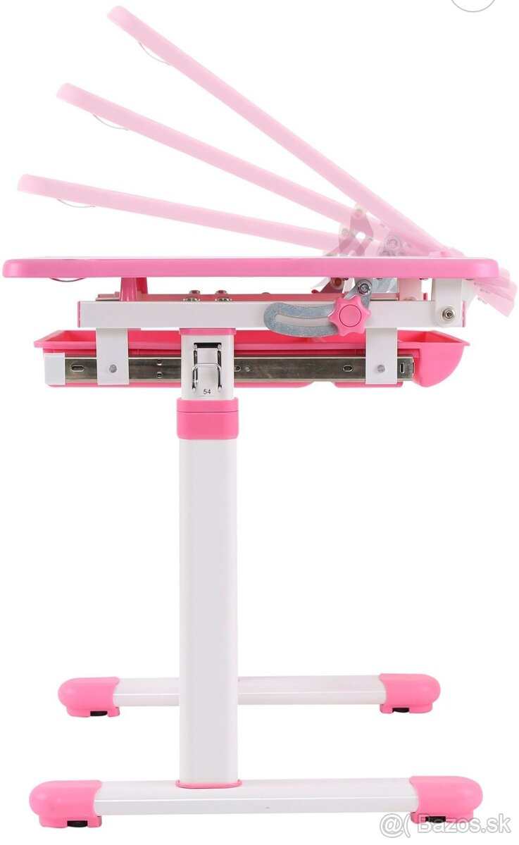 Detsky písací stôl nastaviteľný, rastúci - 5