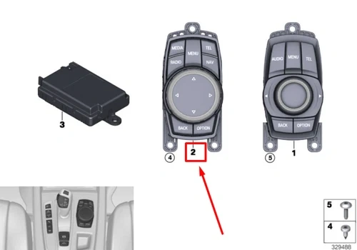 predám keramický iDrive ovládač pre BMW 65829350725 - 5