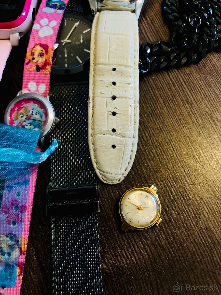 Stará šperkovnica + hodinky - 5