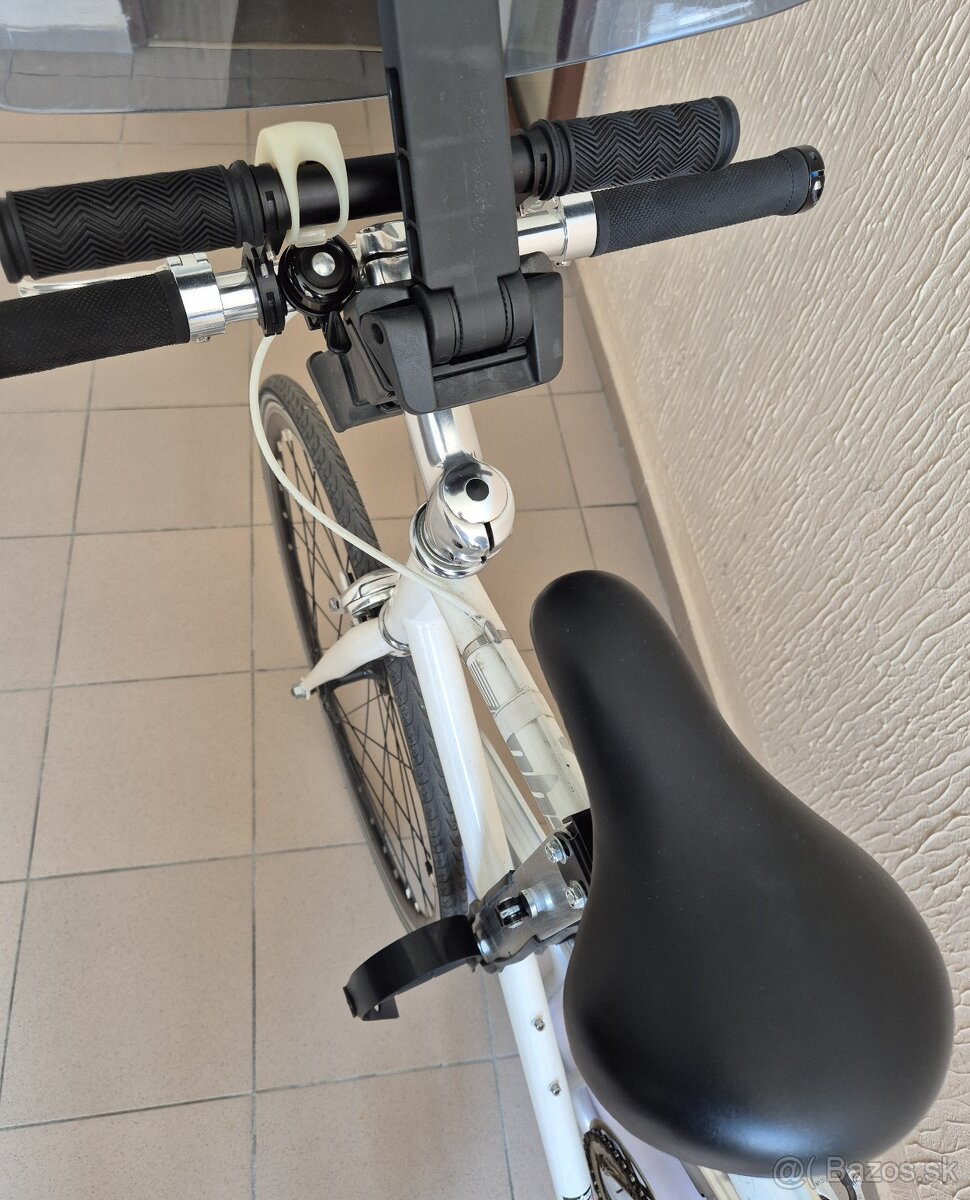 Set predná cyklosedačka a štít + adaptér - 5