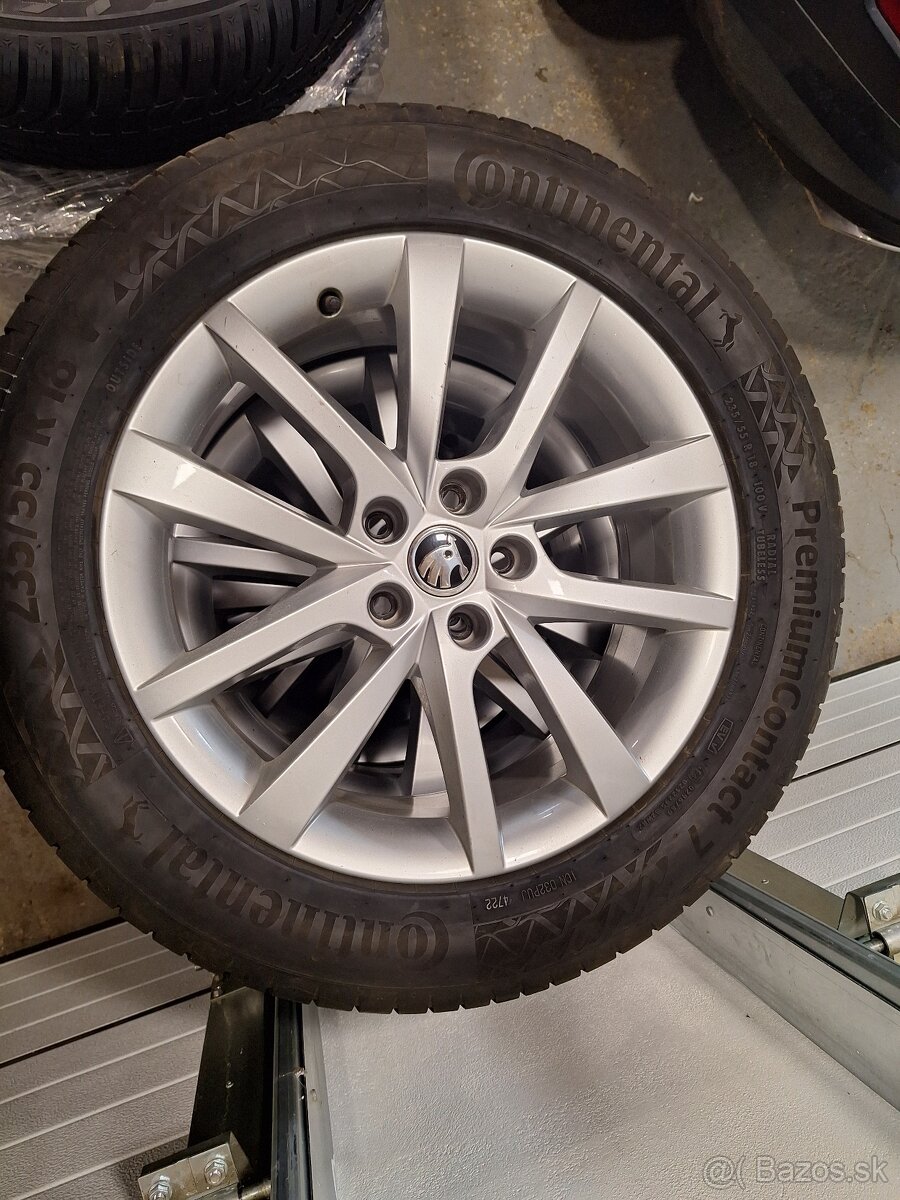 Continental 235/55 r18 100V letné - 5